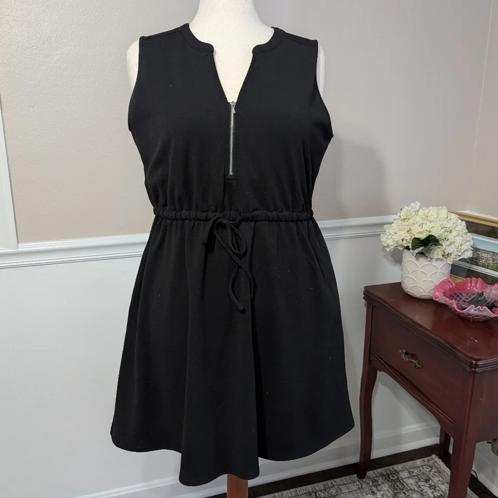3/$30 Maurices Black Sleeveless Dress - Picture 2 of 7